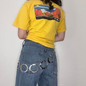 cute cute medal circle belt